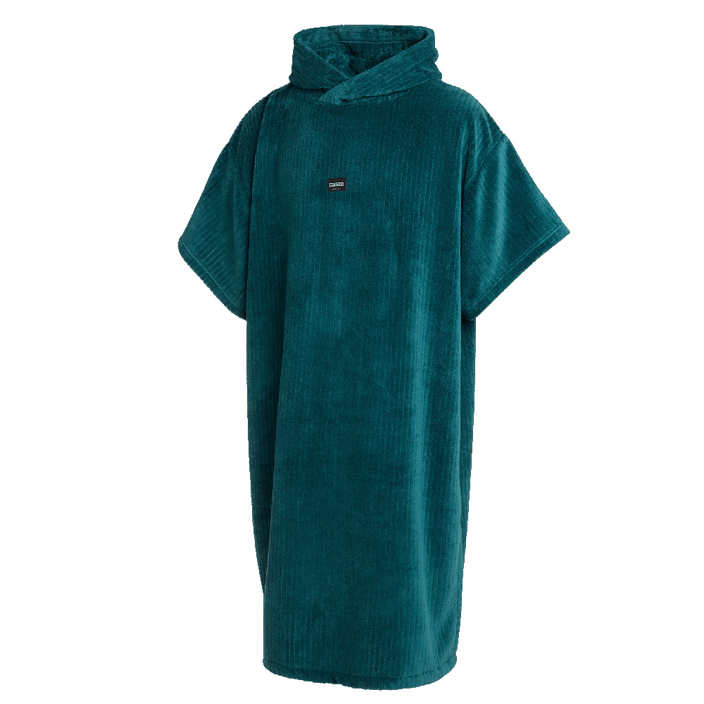 Mystic Corduroy poncho teal blu foto 1