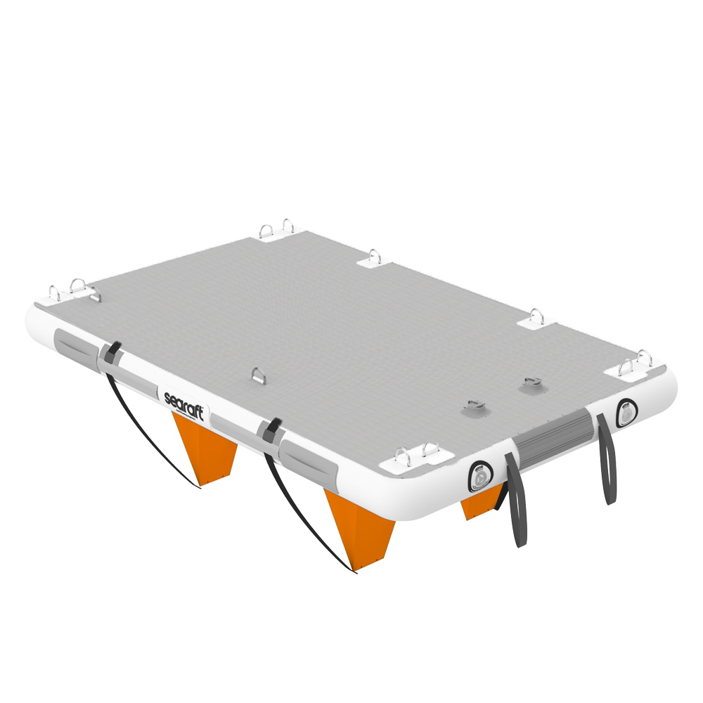 Diamond Deck grigio small piattaforma gonfiabile