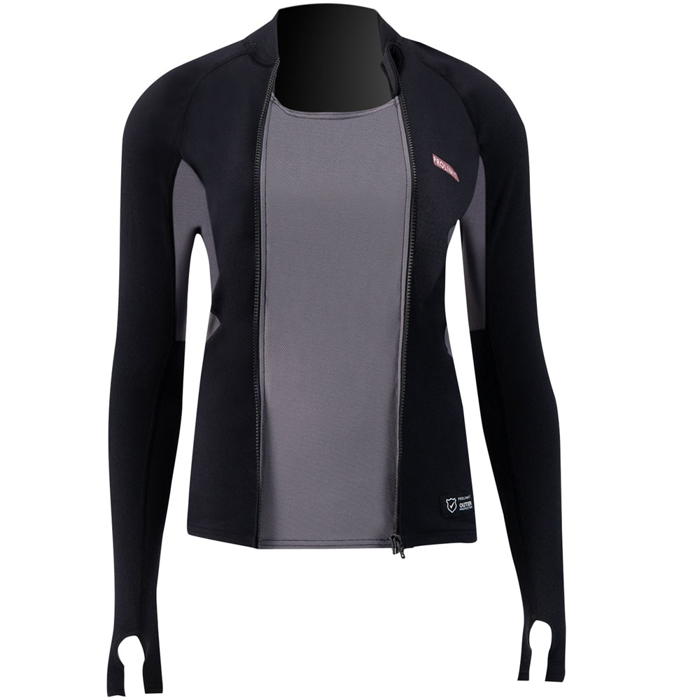 Prolimit Sup top donne convertible nero/grigio 3