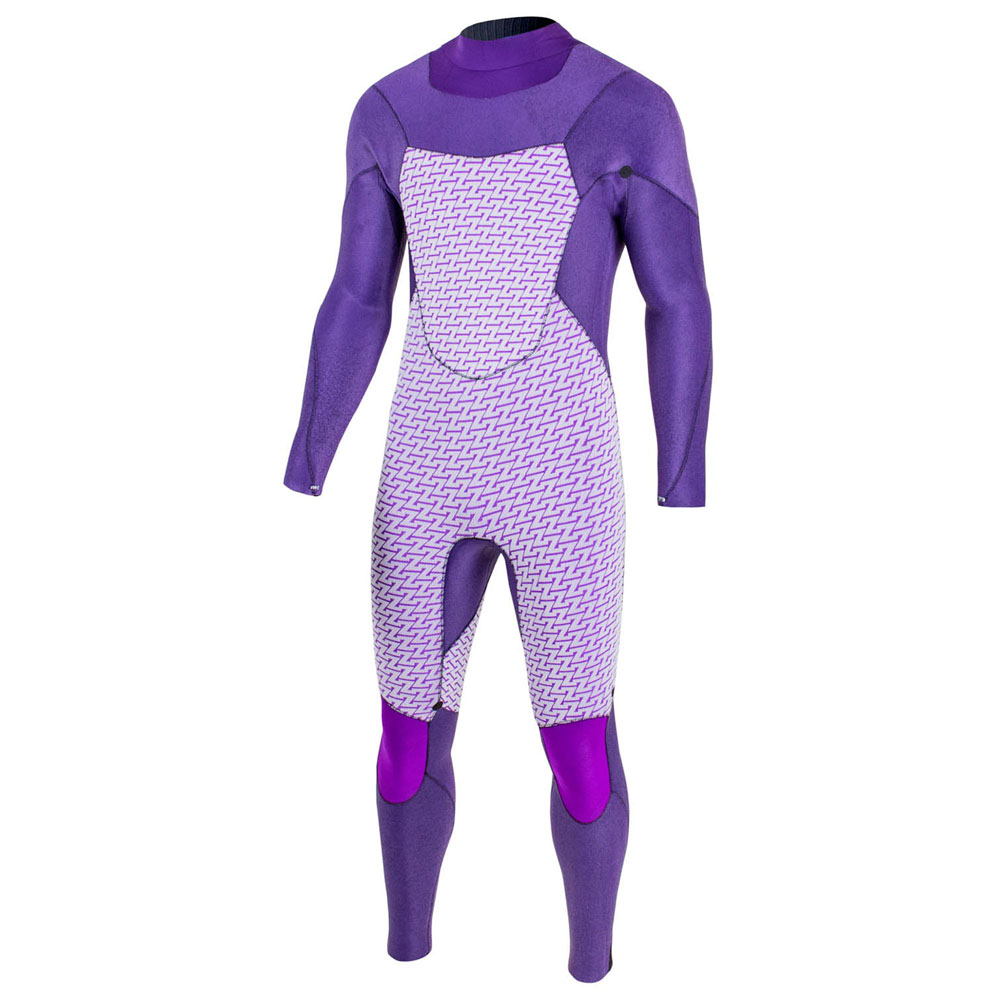 Prolimit Predator steamer DownAirflex 4/6 mm muta da uomo nera con cerniera posteriore 3