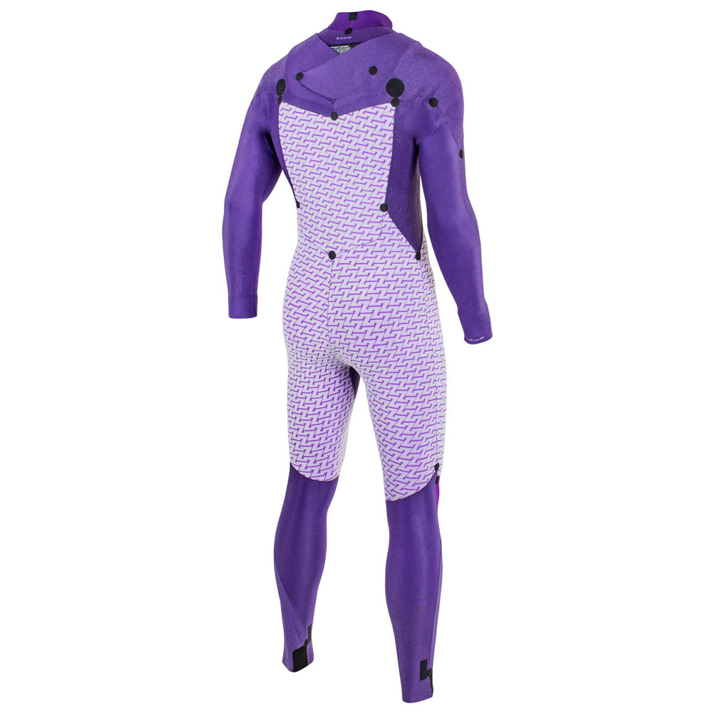 Prolimit Predator steamer Freezip DownAirflex 3/4mm muta uomo blu con cerniera frontale 4