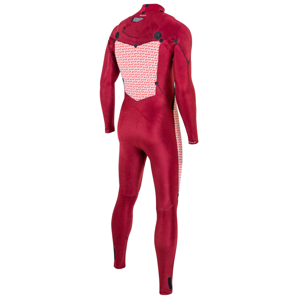 Prolimit Mercury steamer Freezip 4/3 mm tuta stagna uomo con zip sul petto nera 4