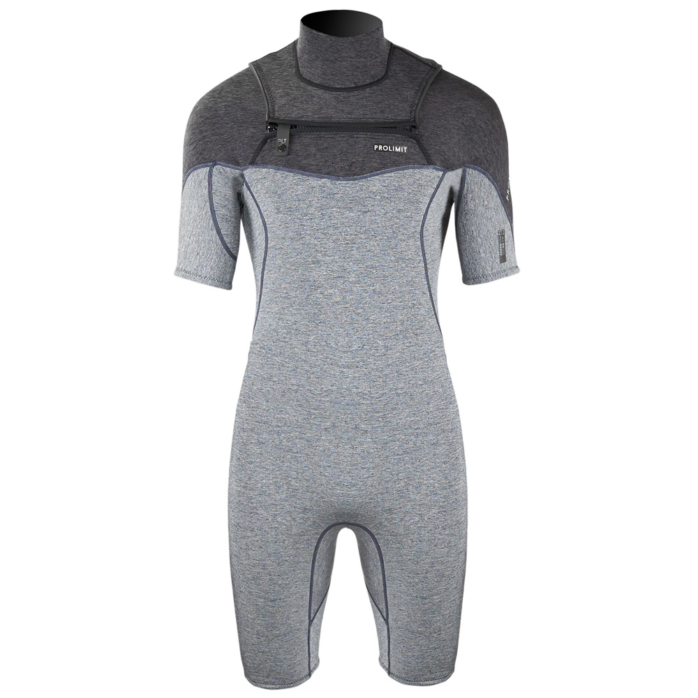 Prolimit Mercury Freezip 3/2mm Frontzip muta da uomo grigio/nero foto 1