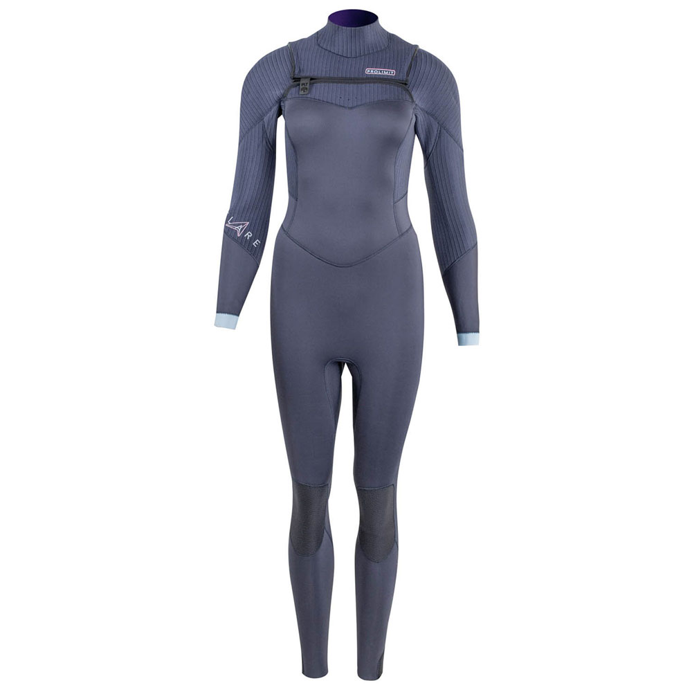Prolimit Flare DownAirFlex Freezip 5/3 mm muta da donna navy con zip frontale foto 1
