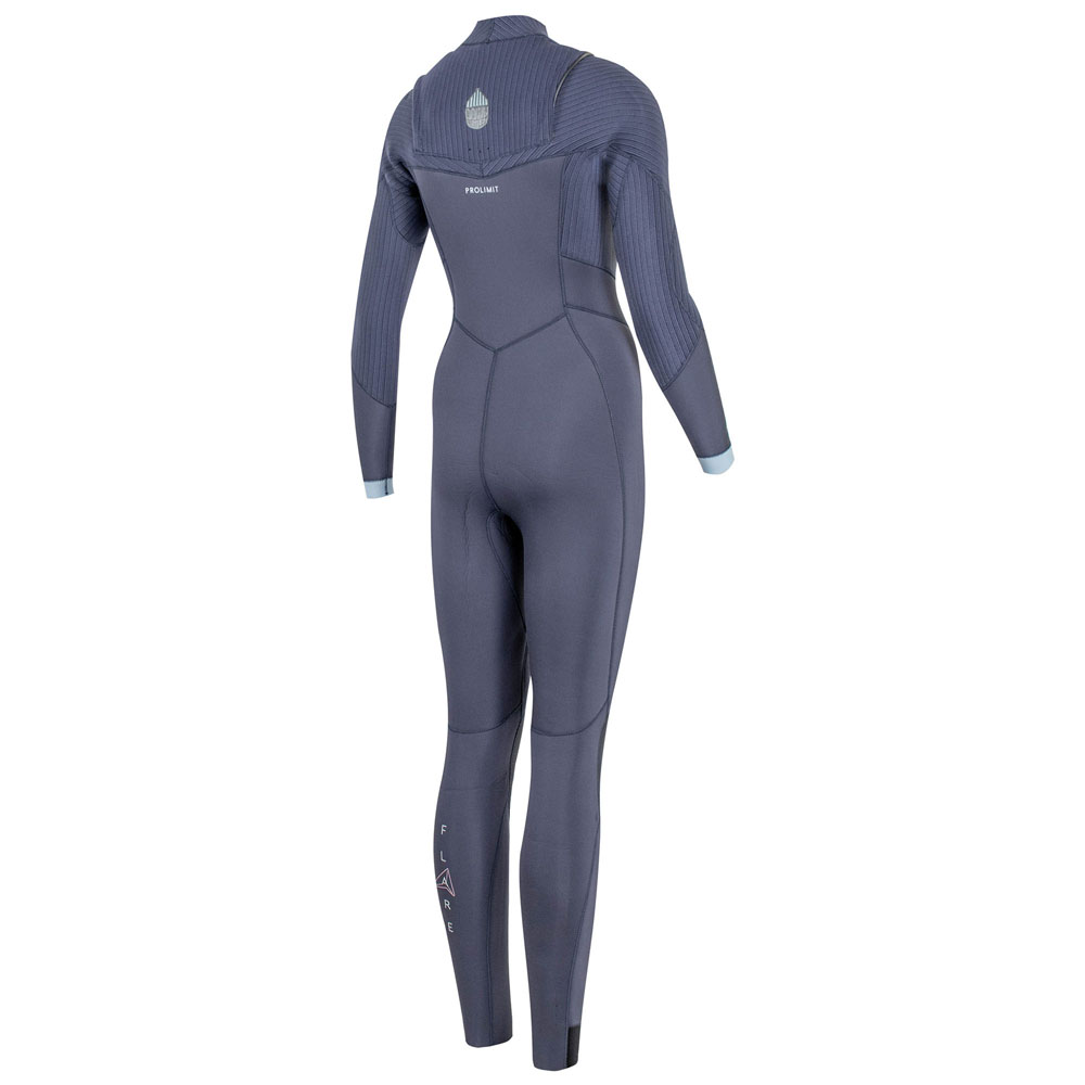 Prolimit Flare DownAirFlex Freezip 4/3 mm muta da donna navy con zip frontale 2