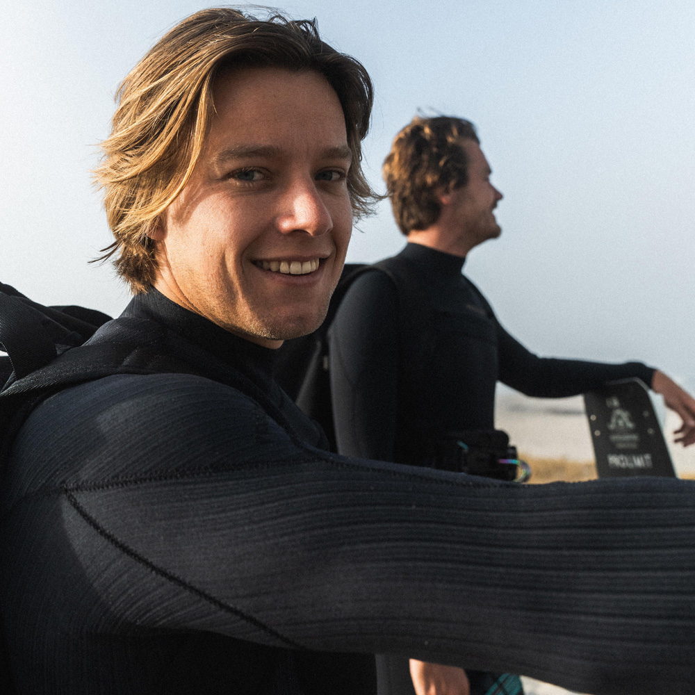 Prolimit Predator steamer 5/4 mm muta uomo cerniera posteriore nera 7