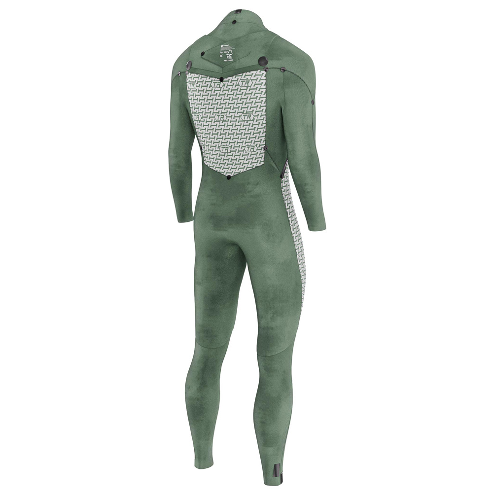 Prolimit Mercury steamer 3/2 mm freezip muta uomo nera 8