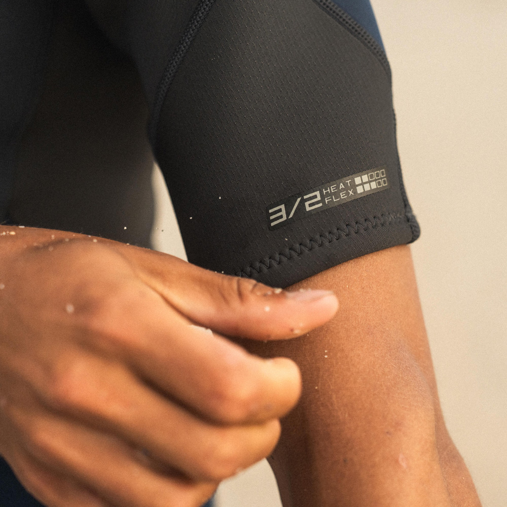 Prolimit Fusion shorty 2/2 mm muta uomo con zip posteriore nera 4