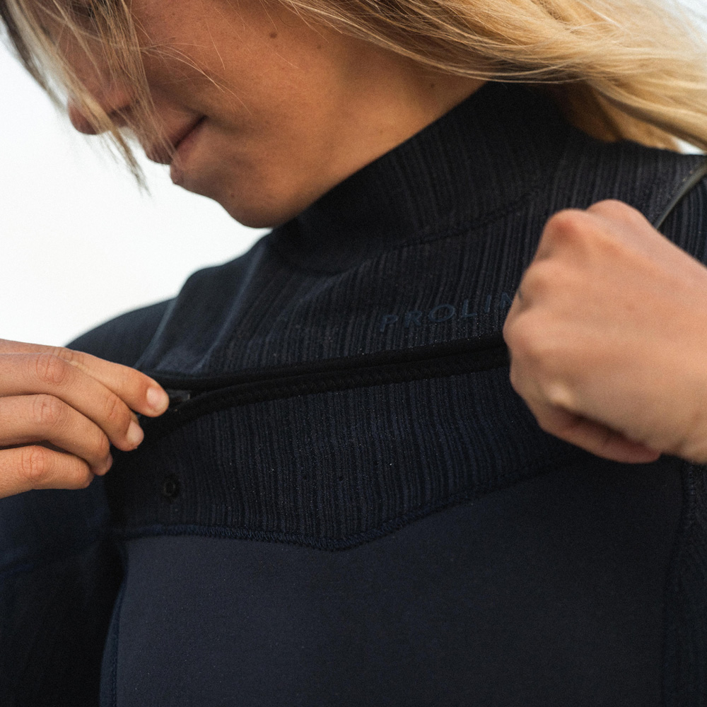 Prolimit Flare steamer 4/3 mm muta donna cerniera frontale blu 8