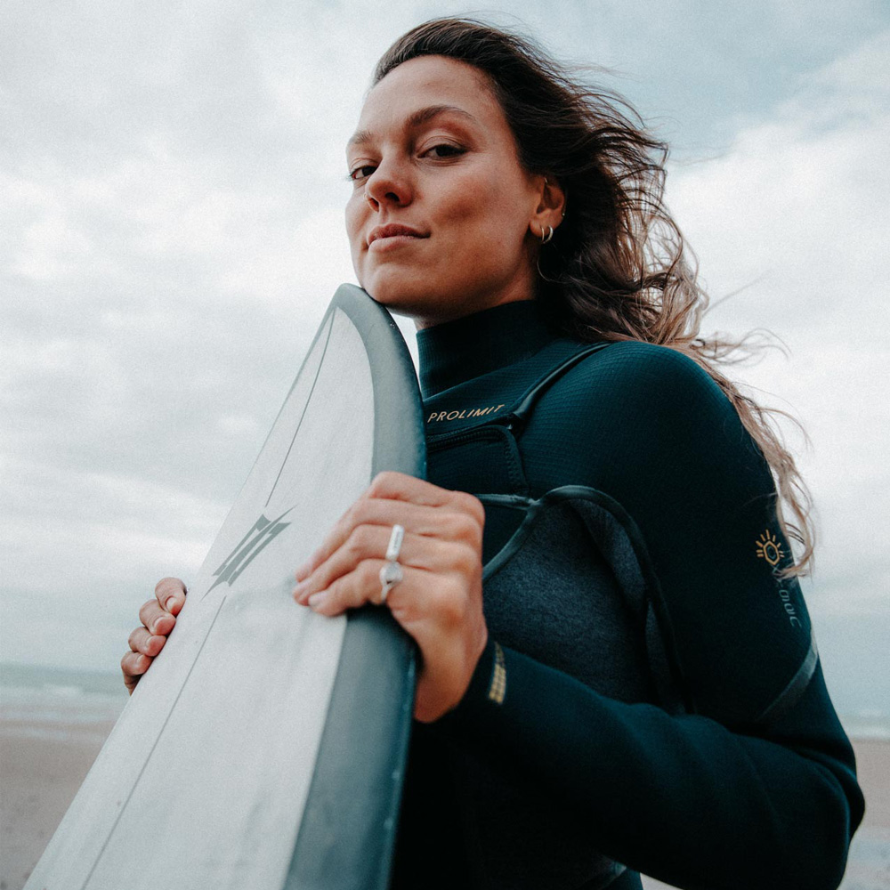 Prolimit Oxygen Steamer Freezip 5/4 mm donna nero 8