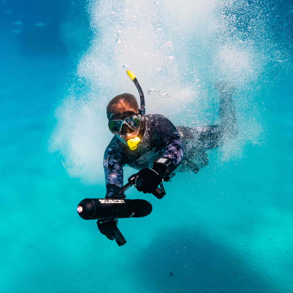 Scubajet PRO Underwater Kit pacchetto completo 4