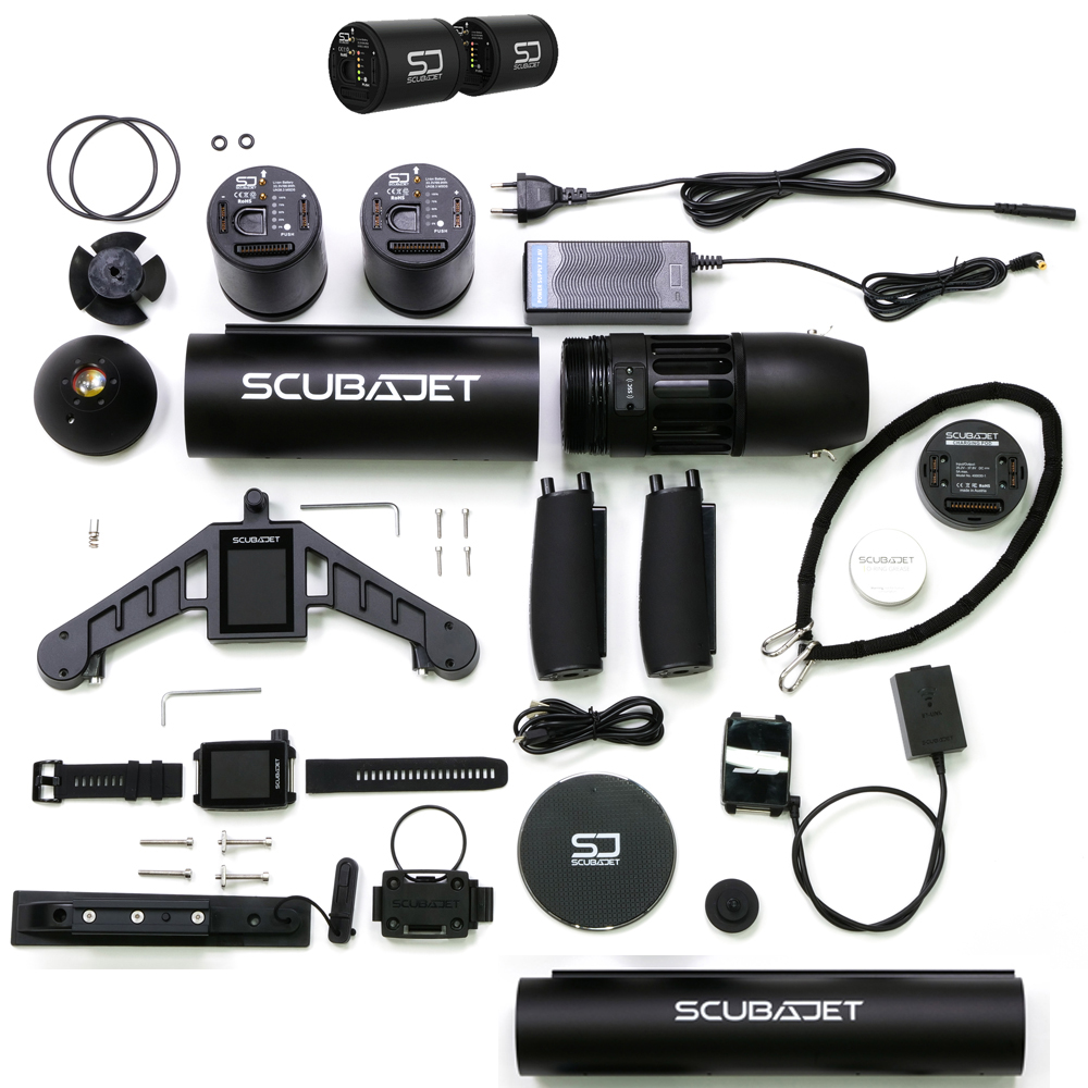 Scubajet PRO All-in-One Kit pacchetto completo 12