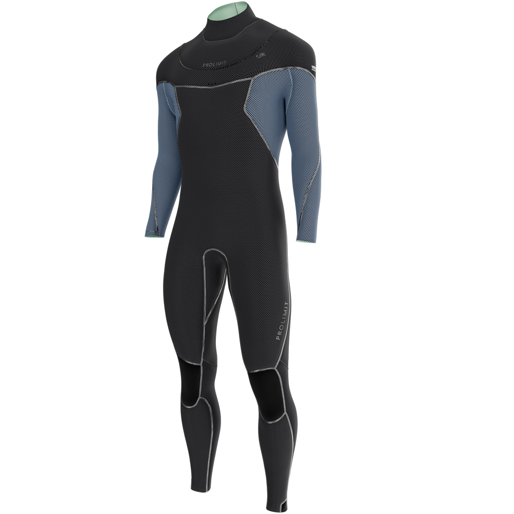 Prolimit Vapor steamer c-zip 5/4 mm uomo nero/blu foto 1