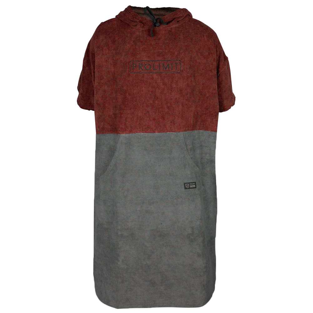 Prolimit Poncho rosso/grigio foto 1