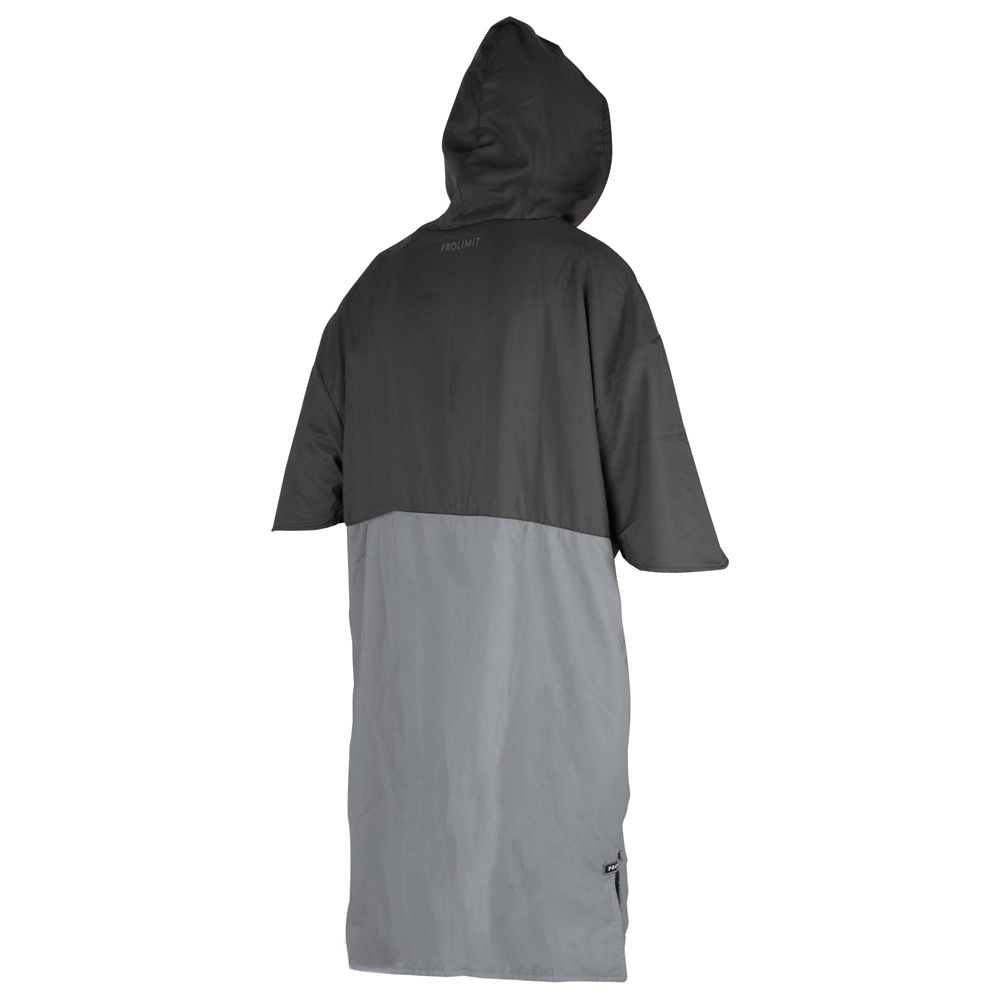 Prolimit Poncho con zip nero/grigio/blu 4