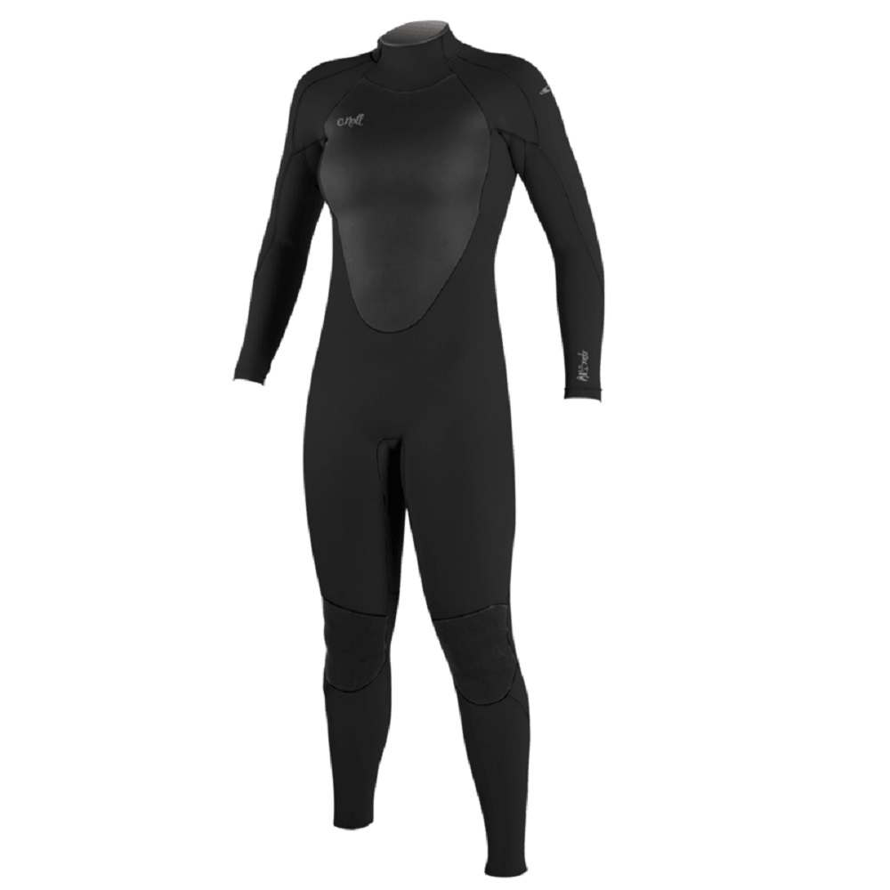 Oneill Epic 3/2 tuta integrale con zip posteriore da donna nera foto 1