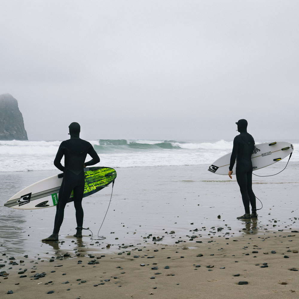 Oneill Epic 5/4 tuta intera con zip posteriore uomo nera 4