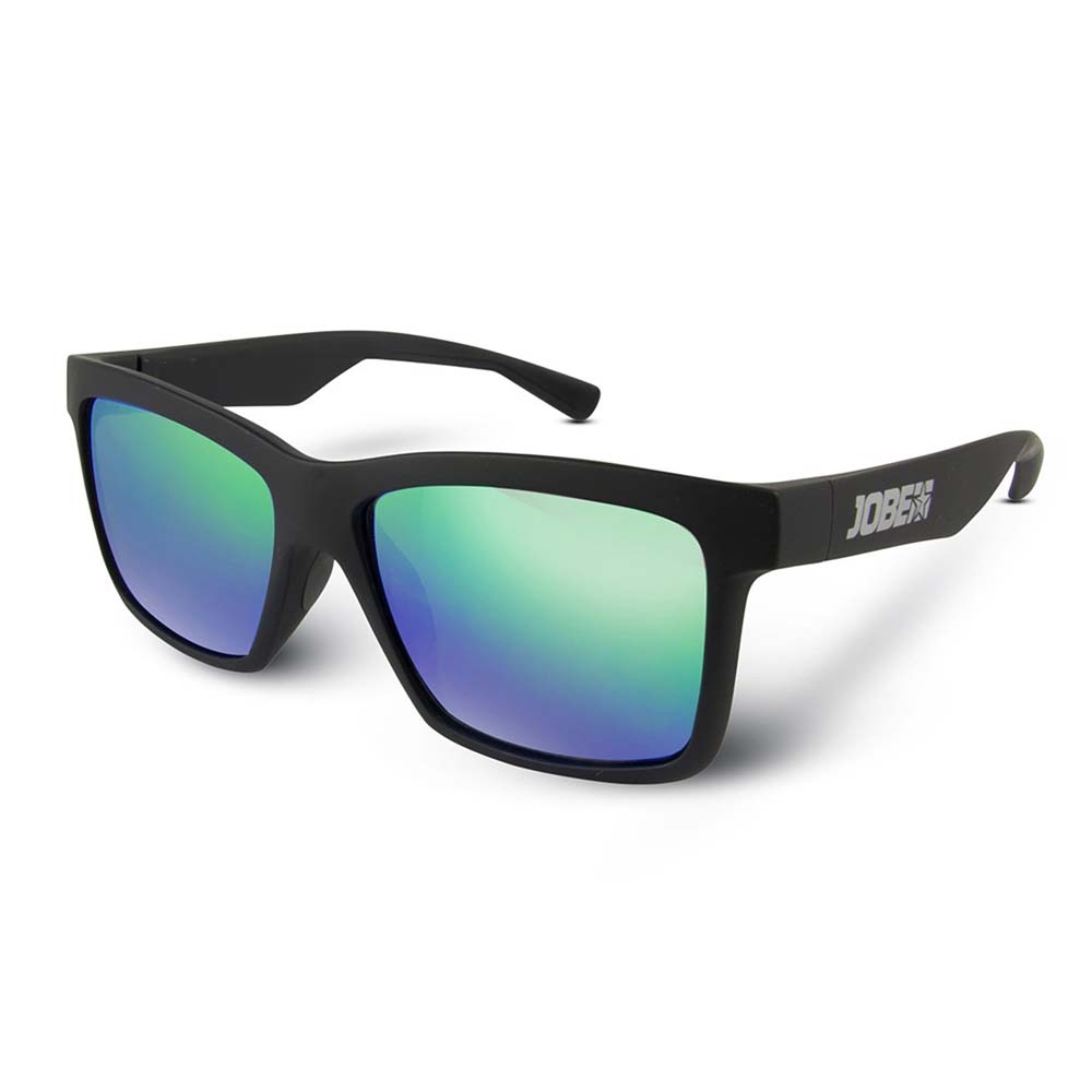 occhiali da sole galleggianti neri verdi