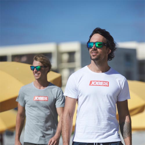 occhiali da sole galleggianti Beam neri grigi