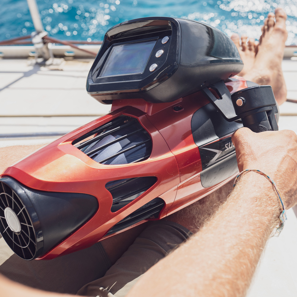 Sublue Vapor scooter subacqueo rosso 6