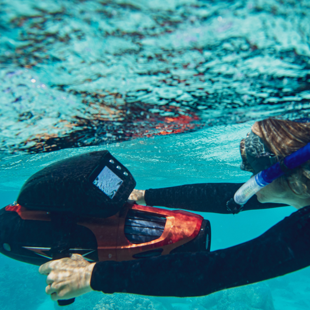 Sublue Vapor scooter subacqueo rosso 15