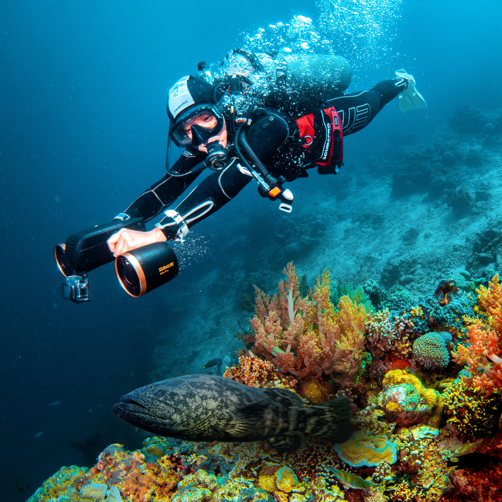 Sublue Mix Pro scooter subacqueo black gold 9