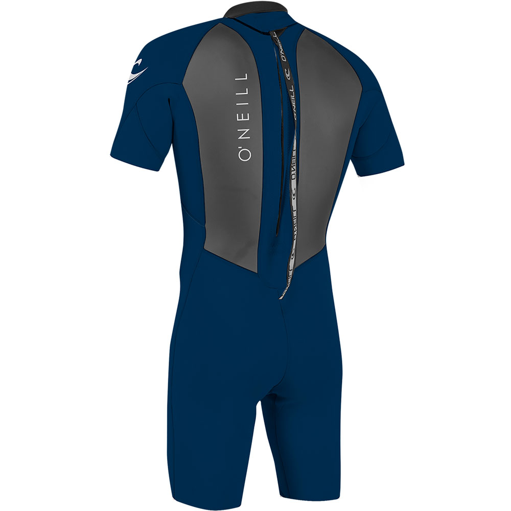 Oneill Reactor 2 2mm shorty backzip muta da uomo blu 4