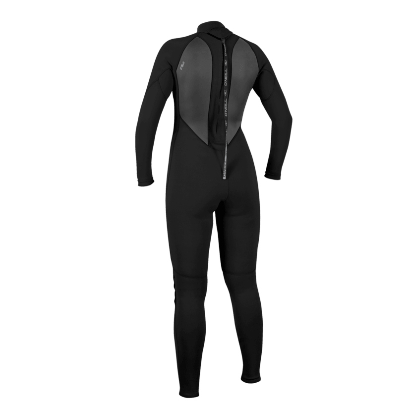 Muta integrale Reactor 2 da donna nera con zip posteriore 3/2 mm