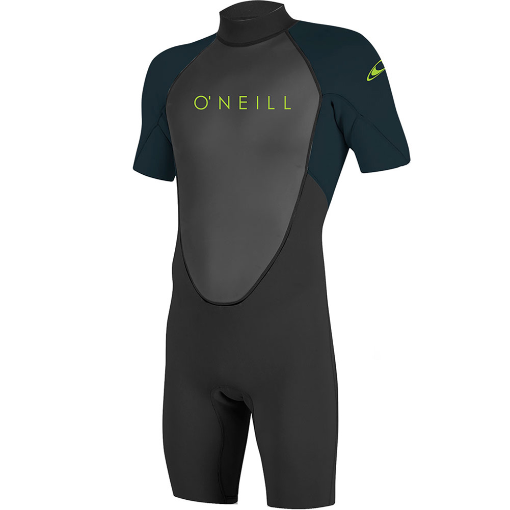 Oneill Youth Reactor 2 2mm Back Zip shorty da bambini nera 4