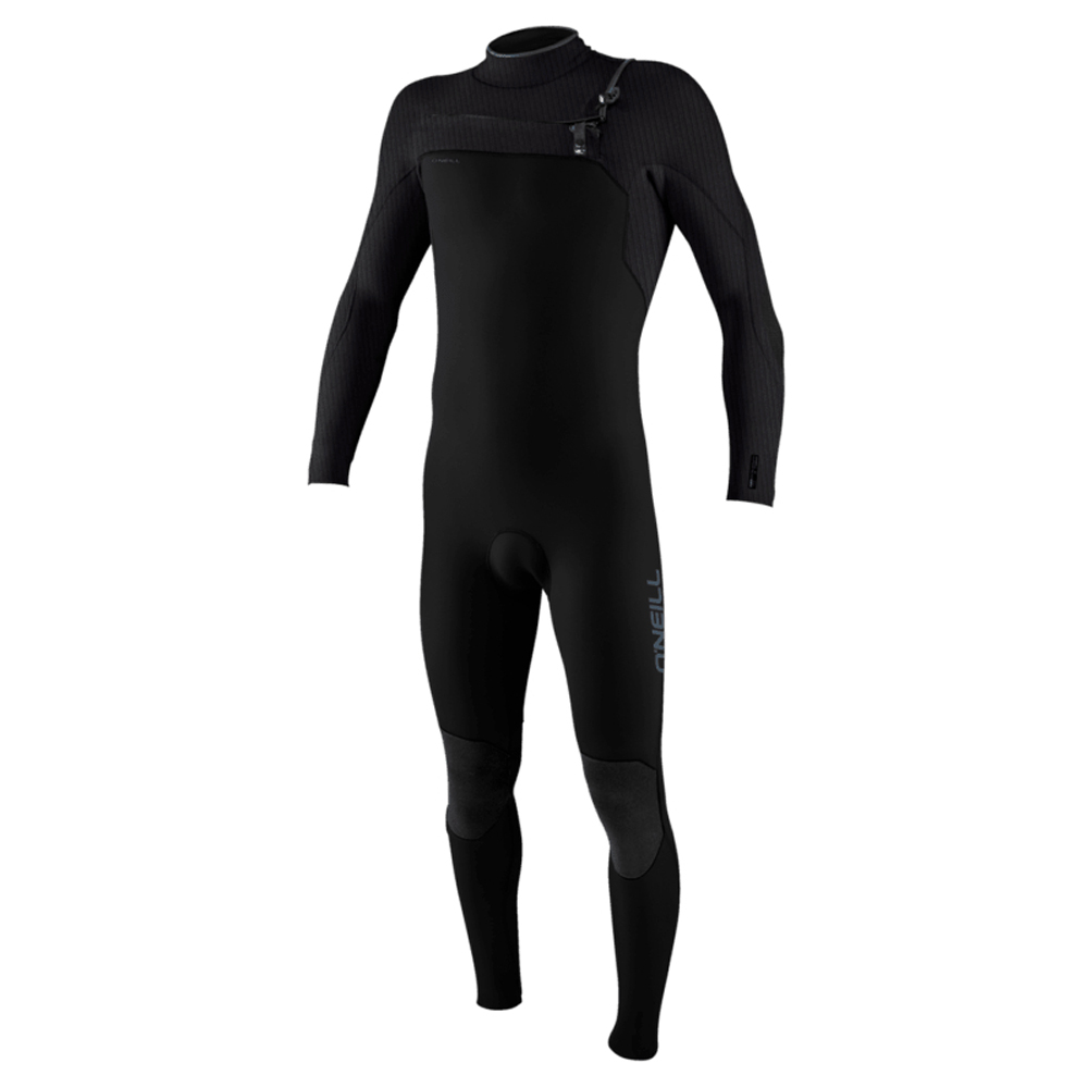 Hyperfreak fullsuit 3/2+ mm zip petto bambini nero