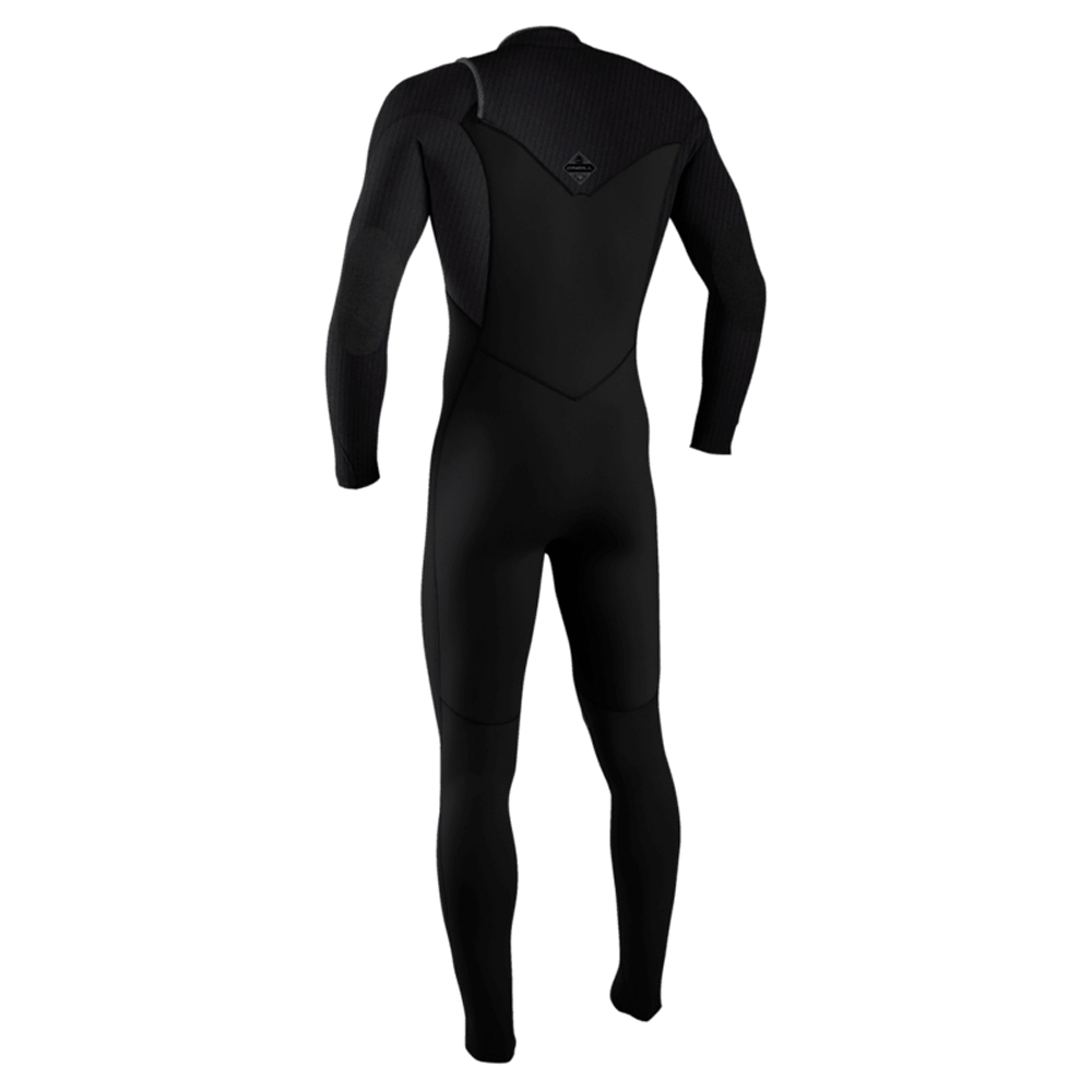 Hyperfreak fullsuit 3/2+ mm zip petto bambini nero
