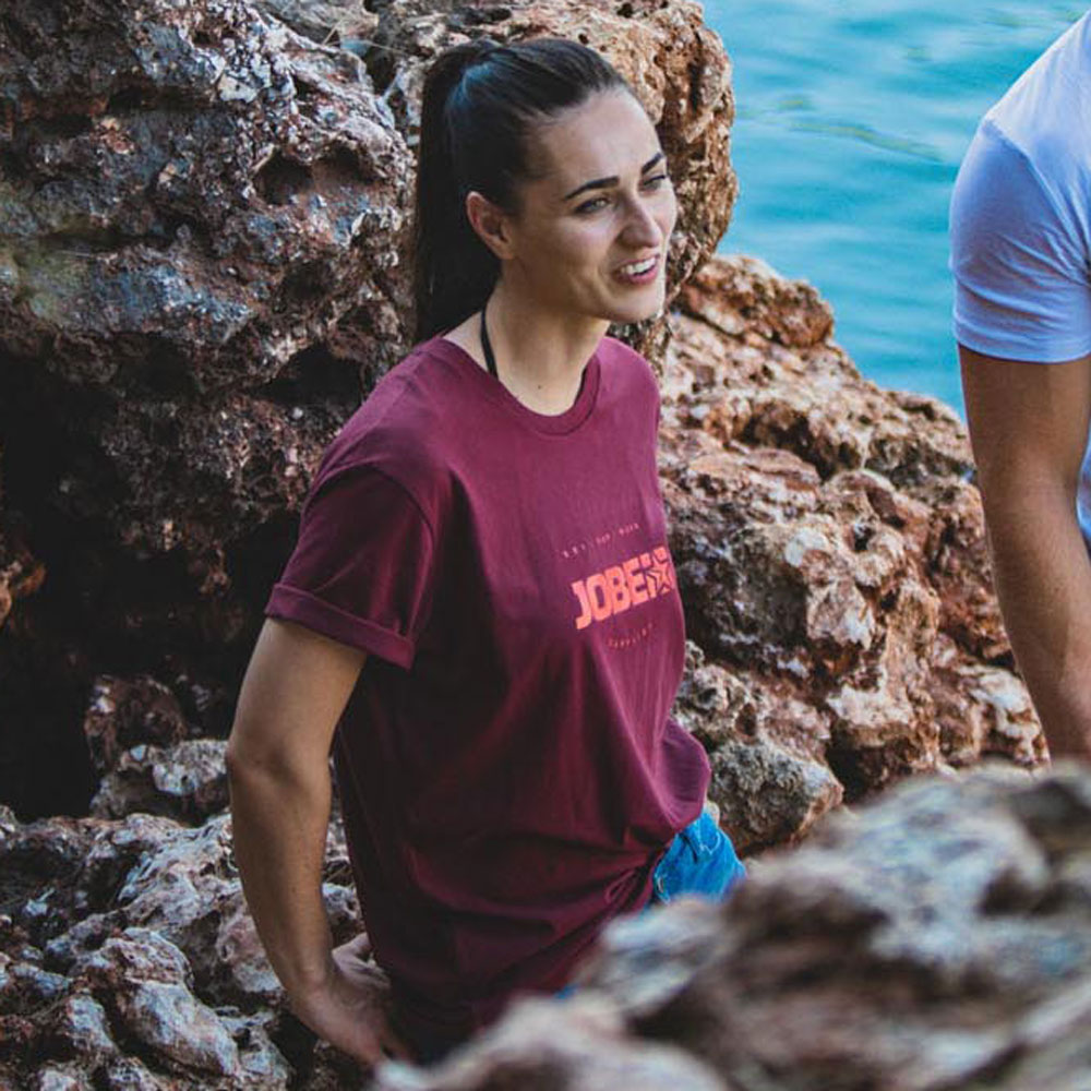 Jobe Maglietta casual burgundy 3