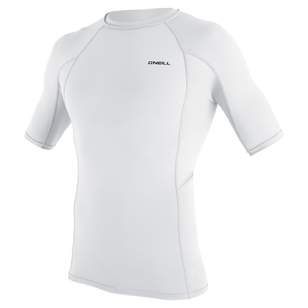 Oneill Basic rash guard a maniche corte uomo bianco foto 1