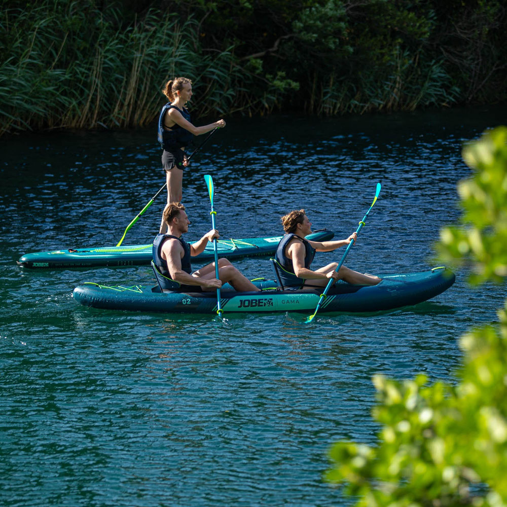 Jobe Gama 12.0 pacchetto kayak gonfiabile verde 5