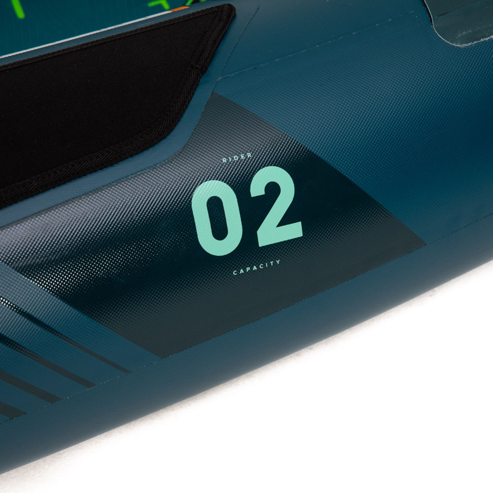 Jobe Gama 12.0 pacchetto kayak gonfiabile verde 12