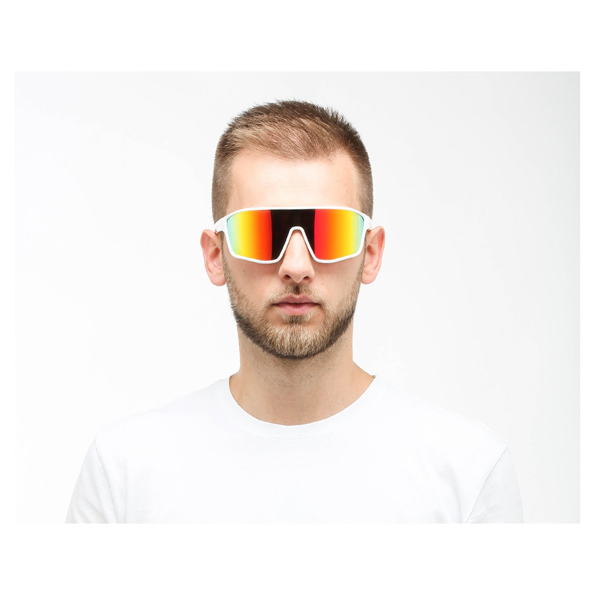  Daft occhiali da sole bianchi 3