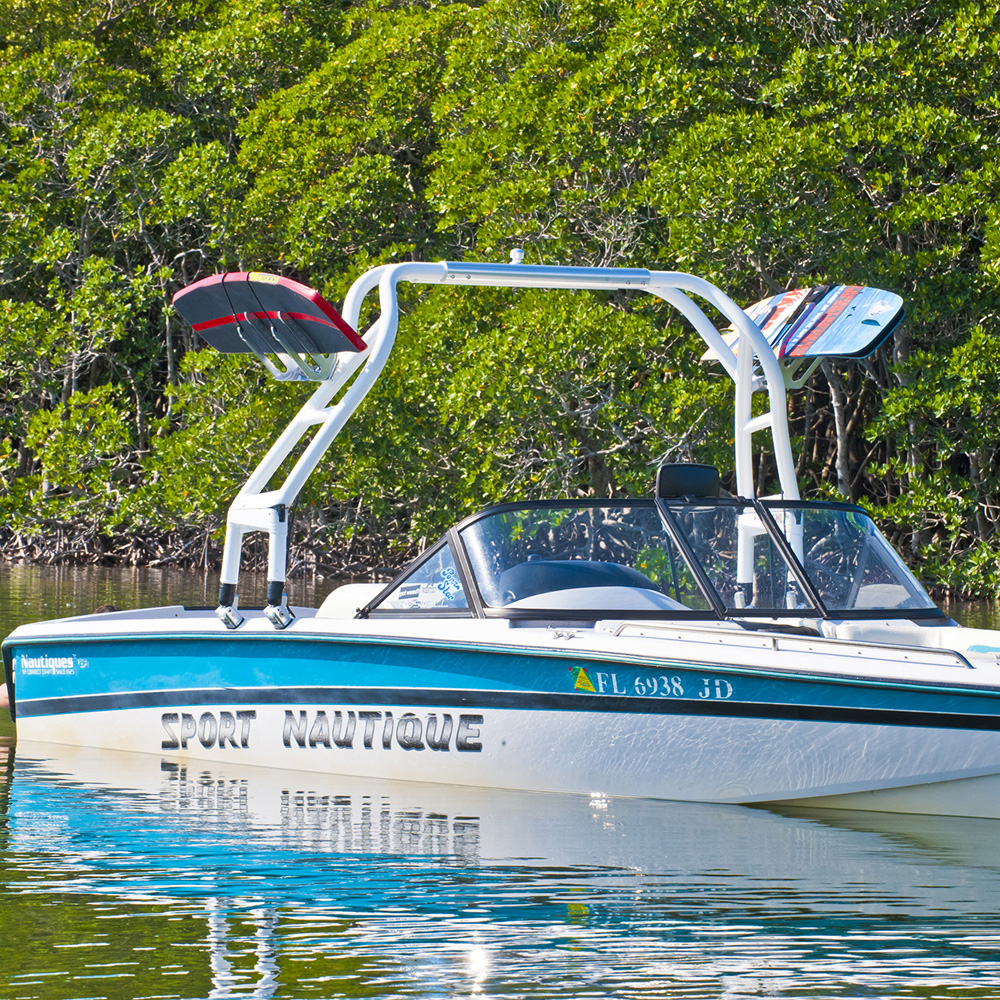 Roswell Aviator pro torre di wakeboard stretta bianca 5