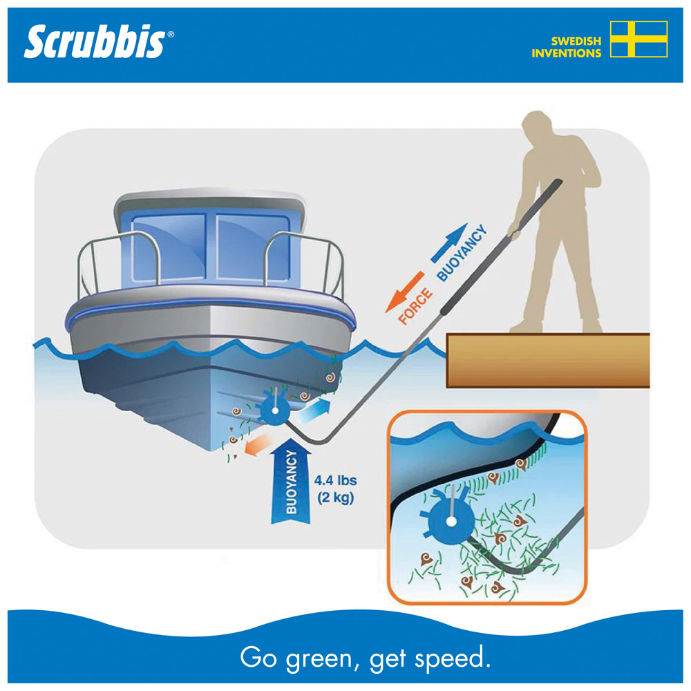 Starbrite scrubbis set per pulire la linea d'acqua e il fondo 2