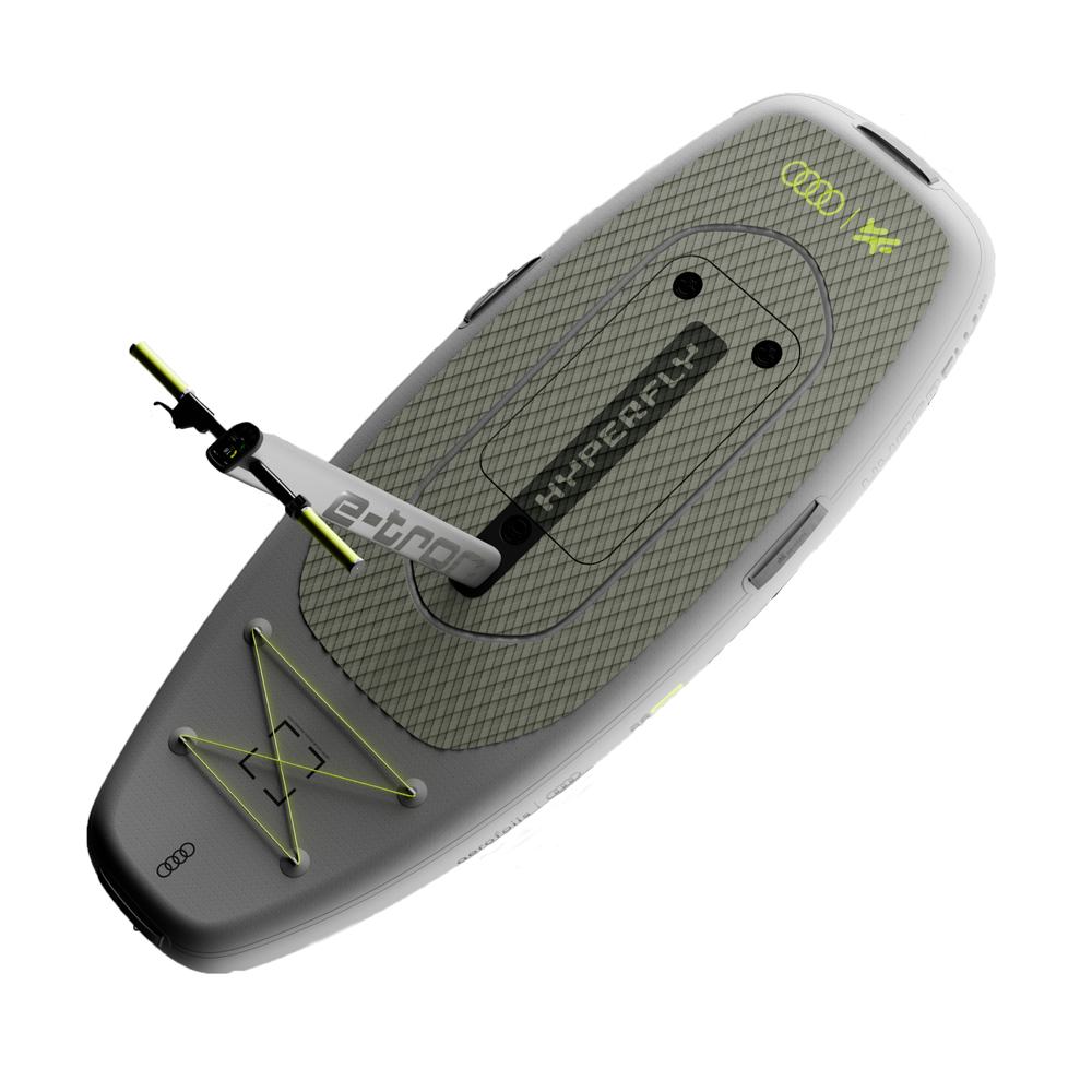 Aerofoils Audi etron eFoil board solo Hyperfly 2