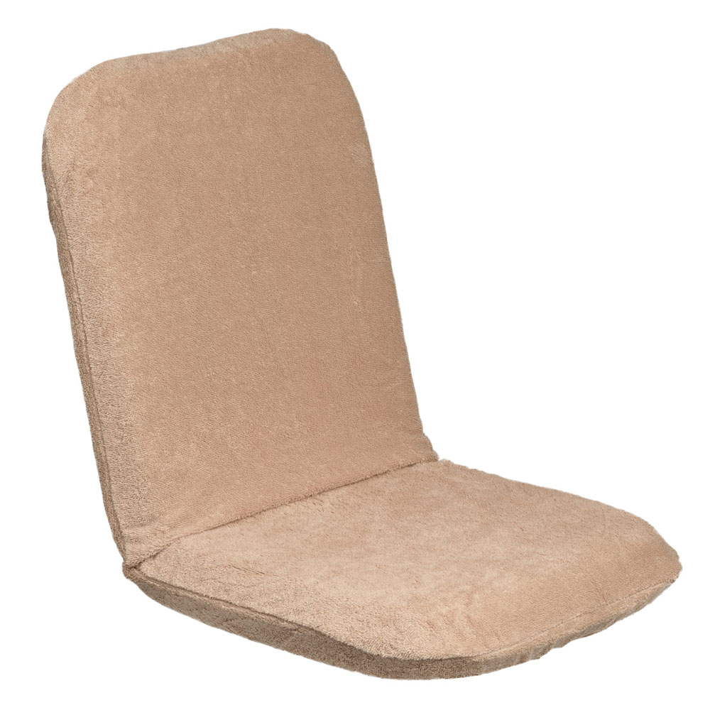 Copertura in spugna beige per sedile regolare