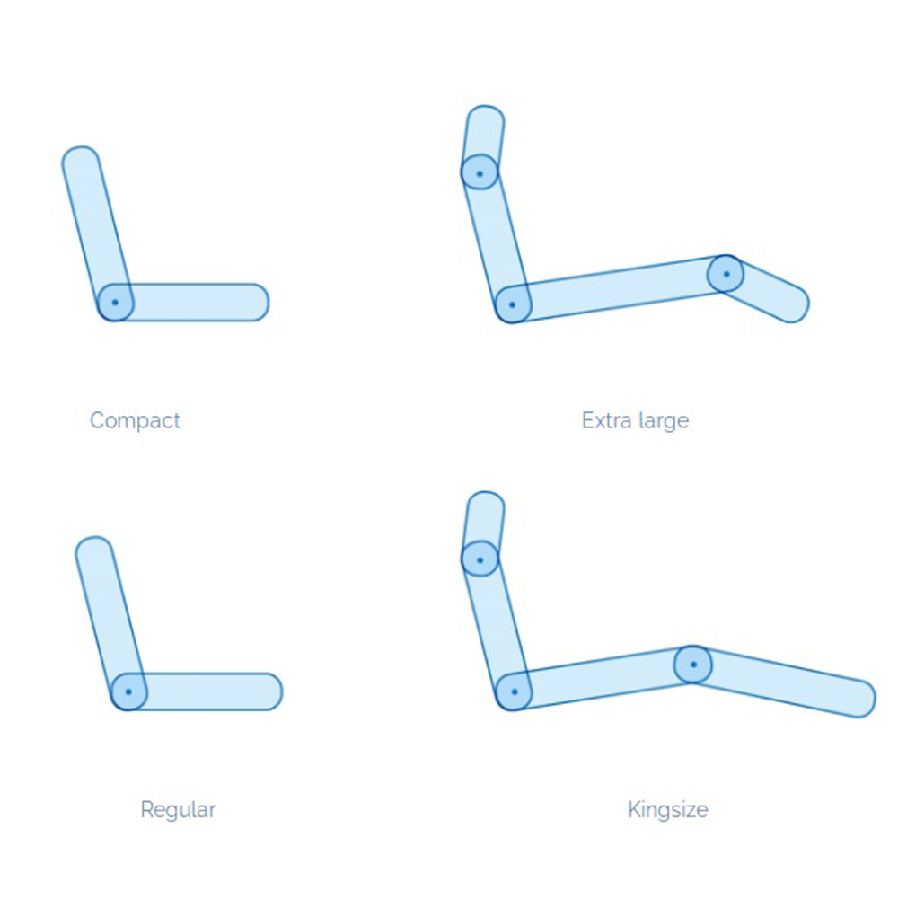Comfort Seat classic regular sand 9