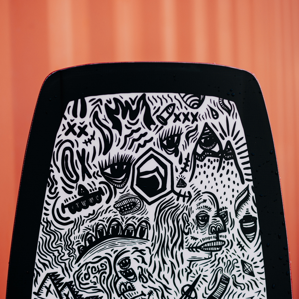 Liquid Force Set wakeboard Apex 134 cm con Classic 6x bindings 8