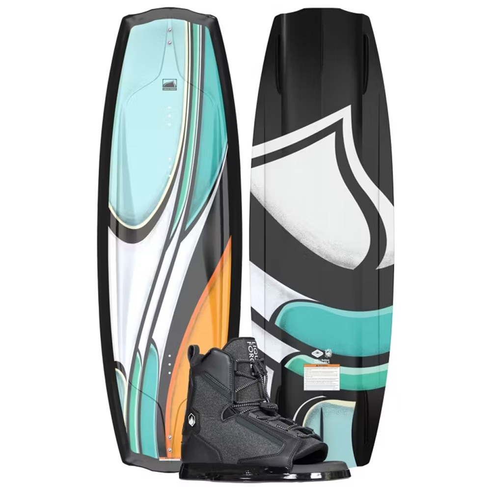Liquid Force Set wakeboard Trip 144 cm con legature Index foto 1