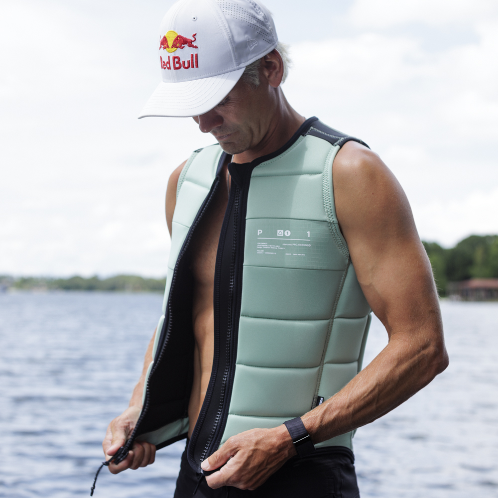 Follow Project One giubbotto antiurto da uomo menta verde 3