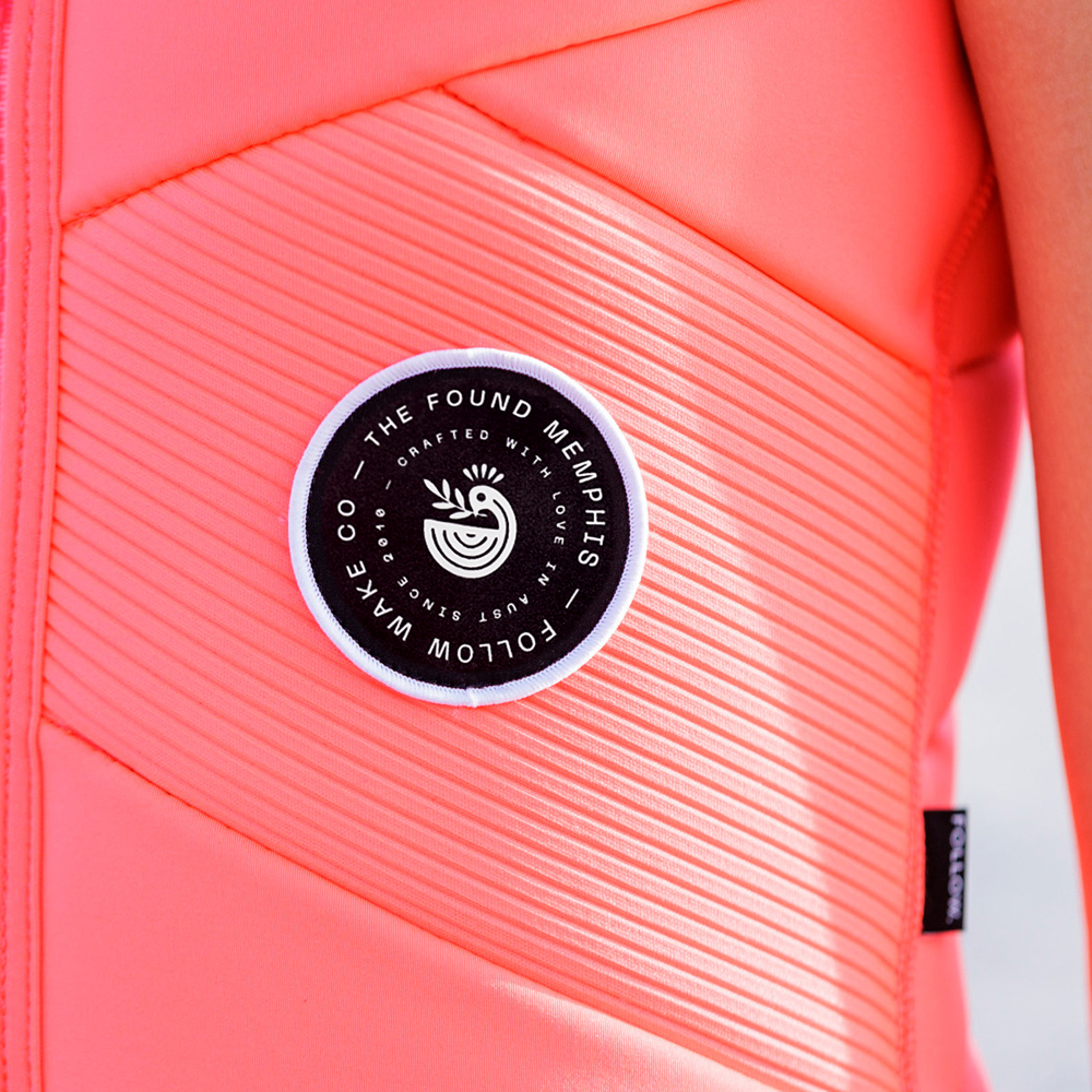 Memphis impact shield donna rosso fluo
