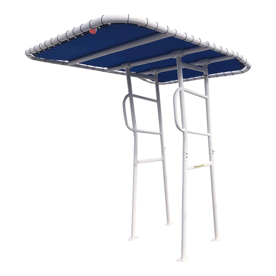 Fishmaster Original T-Top bianco con tela blu navy 10