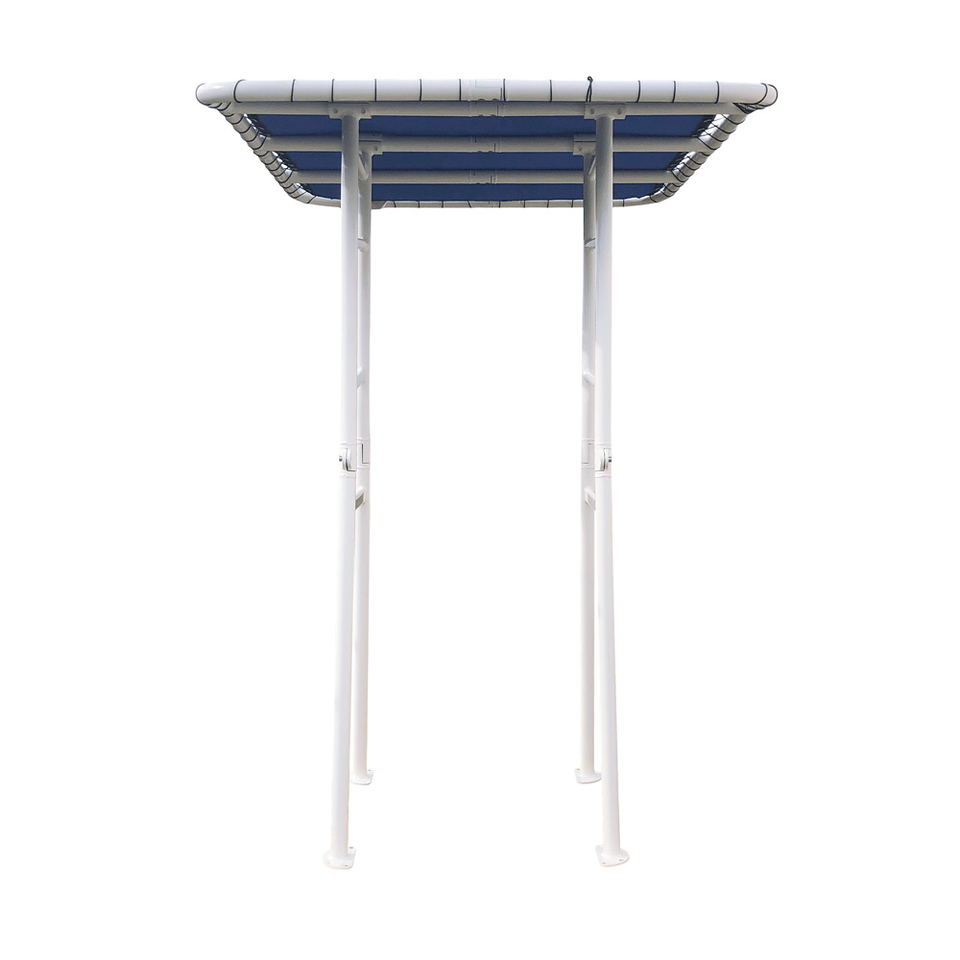 Fishmaster Original T-Top bianco con tela blu 11