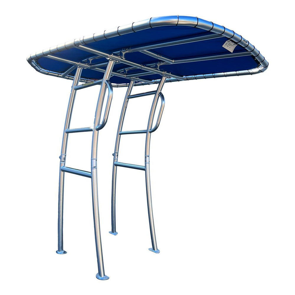 Fishmaster Pro T-Top lucidato con tela blu 6