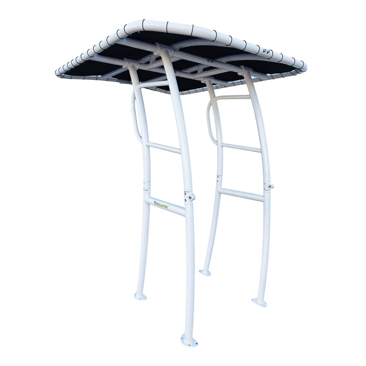 Fishmaster Pro T-Top bianco con tela nera foto 1