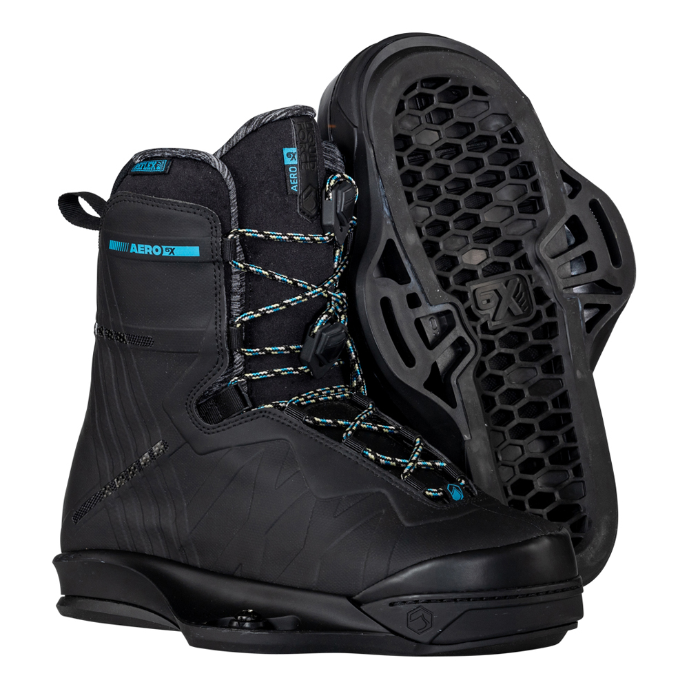 Liquid Force aero 6X attacchi da wakeboard neri foto 1